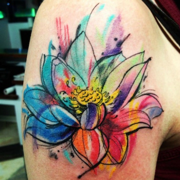 20 Lotus Tattoos to Look to for Ink Inspiration  CafeMomcom