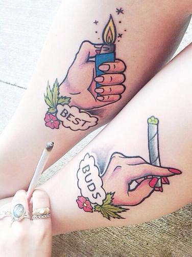 13 Best Friend Tattoos That Will Inspire You Both To Get Ink Yourtango 