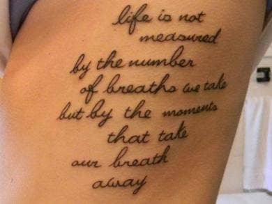 Want A Quote Tattoo? These 26 Life Quotes Are PERFECT | YourTango