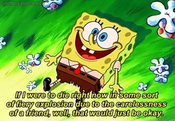funny pictures of spongebob with quotes