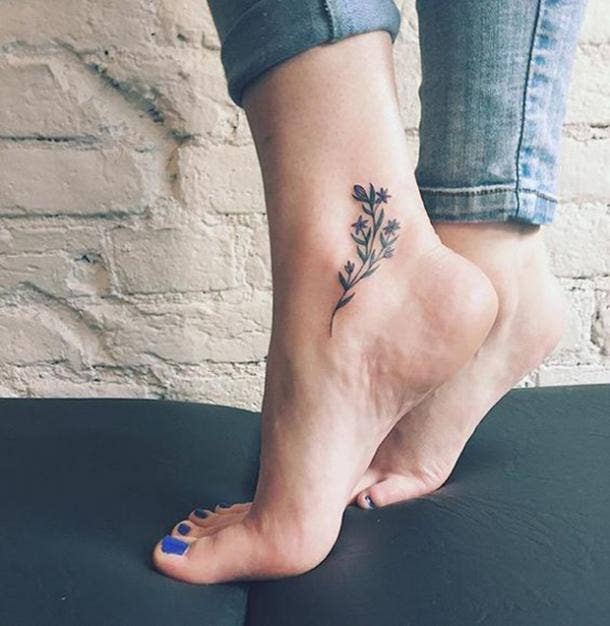 Female Flower Shoulder Tattoo | David Schexnaydre | Flickr
