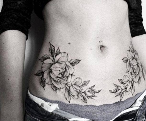 Any ideas on what else would look good as a symmetrical stomach tat? :  r/TattooDesigns