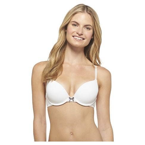 Soma Intimates Embraceable Wireless Lace Trim Plunge Bra Small