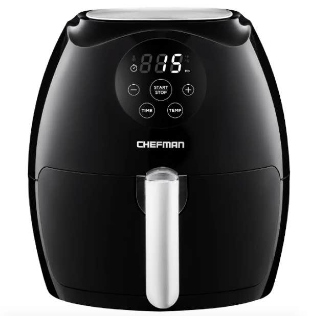 Chefman 6.5 Liter Black Digital Air Fryer with Flat Basket - Each