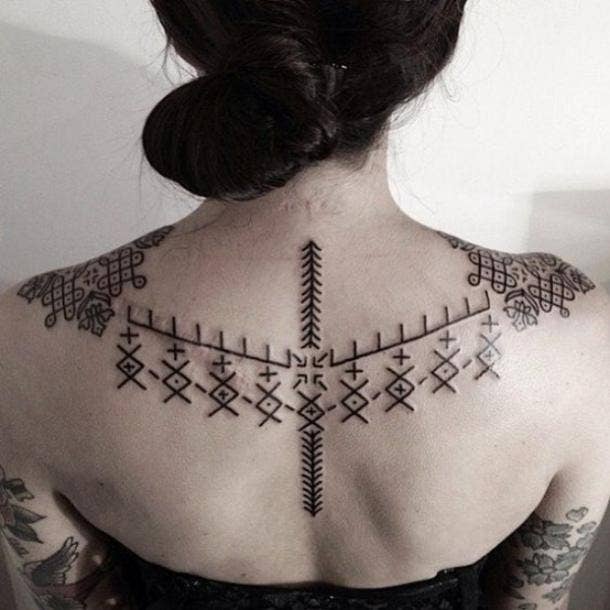 20 Rune Tattoos For Women Using The Viking Elder Futhark That Have Deep Meanings Yourtango
