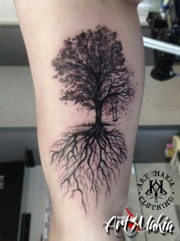 tree drawings for tattoos