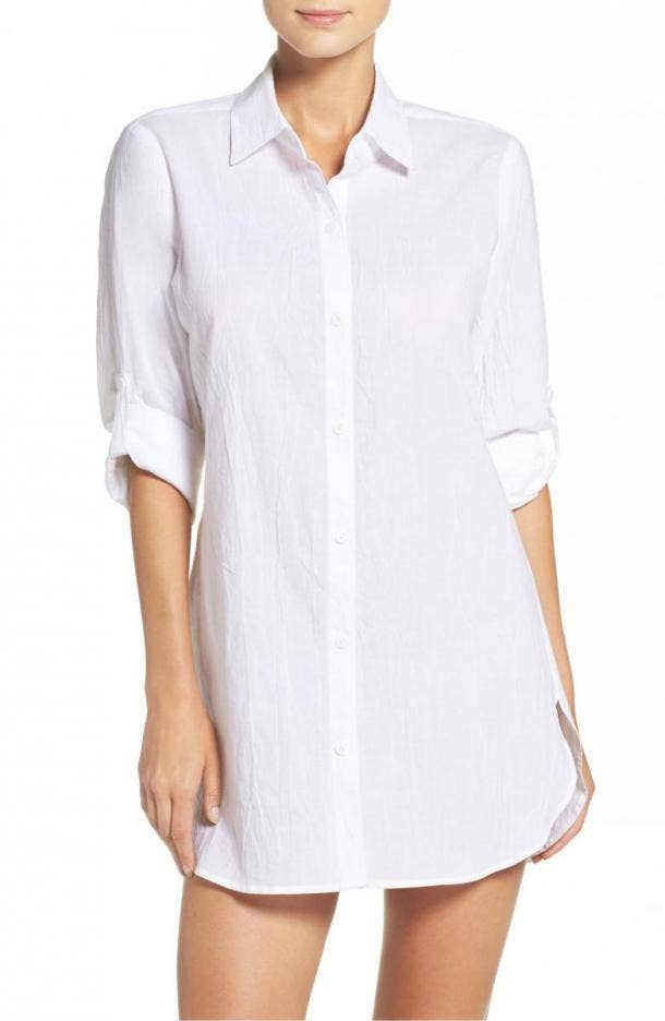 best white button down shirt women's 2019