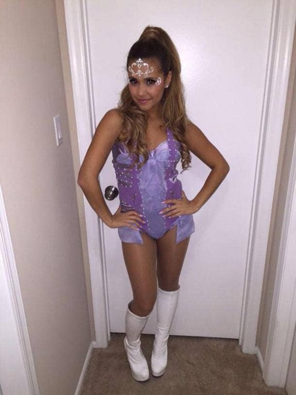 ariana grande diy halloween costume