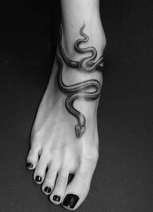 Foot Tattoo Designs For Woman | TattooMenu