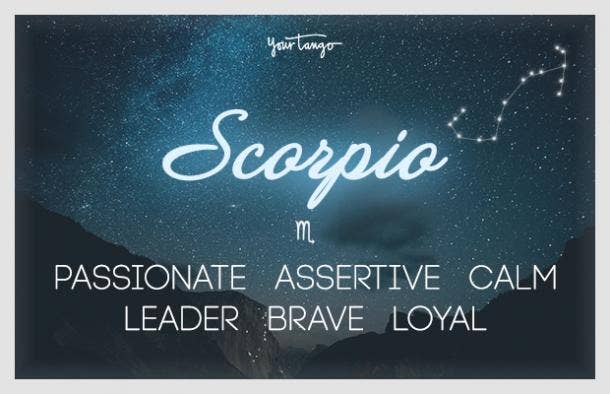 Man always back scorpio comes 25 Truths