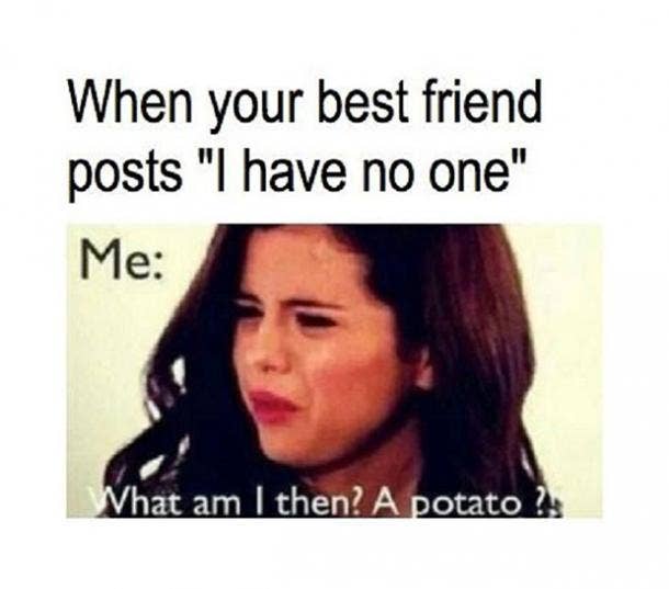 funny memes about best friends