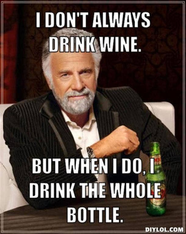 45 Funny Wine Memes To Celebrate National Wine & Cheese Day | YourTango