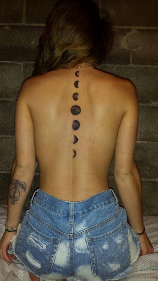 30 Best Moon Phase Tattoo Ideas Minimalist Crescent Moon Tattoos For Your Next Ink Yourtango