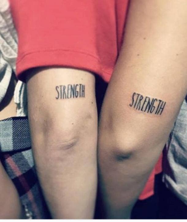 Strength Meaningful Tattoos Small