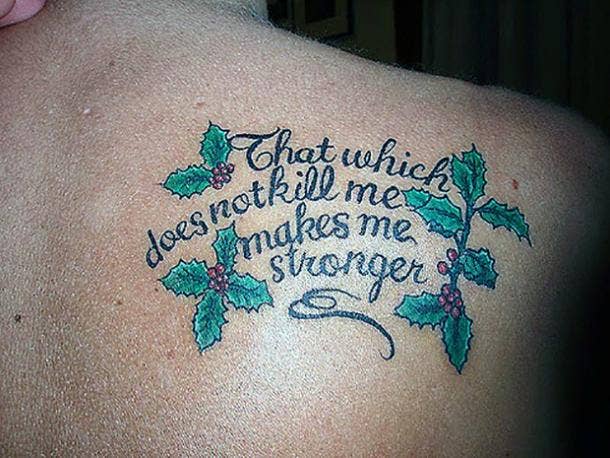 strength quotes tattoos