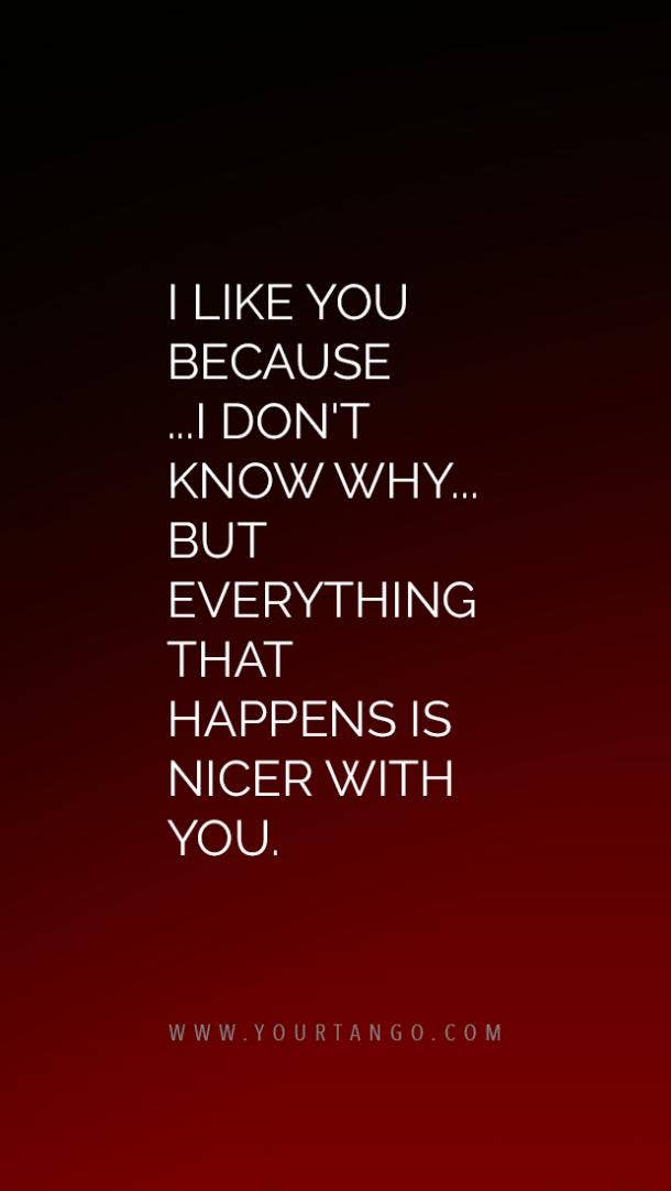 Not Ready To Say I Love You 40 Best I Like You Quotes For