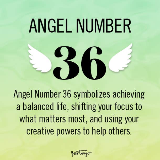 Angel Number 36 Meaning & Symbolism