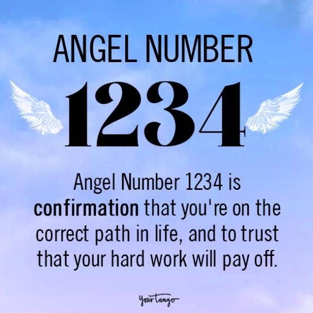 Angel Number 1234 Meaning for Life, Love, Career and Health