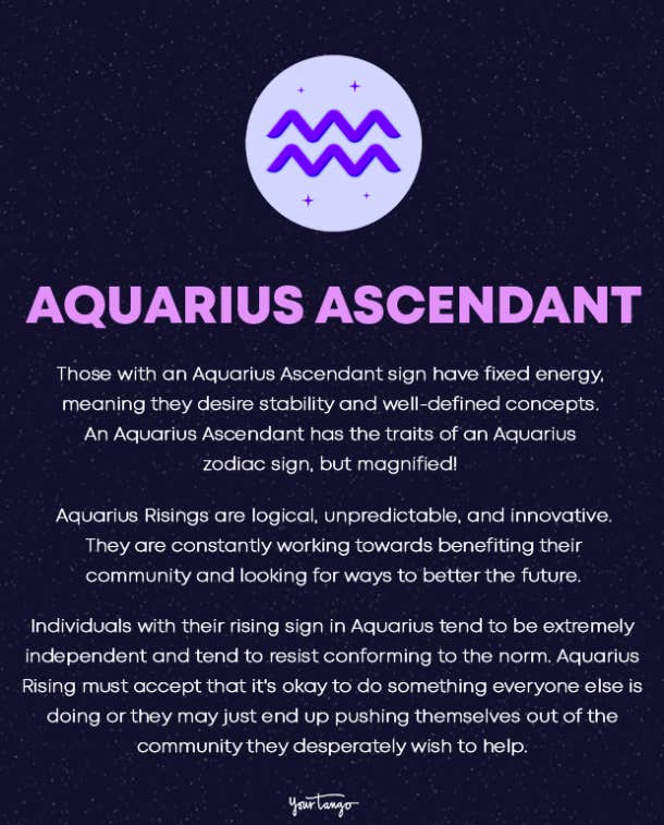 Aquarius Rising Sign Meaning - Ascendant Traits & Characteristics