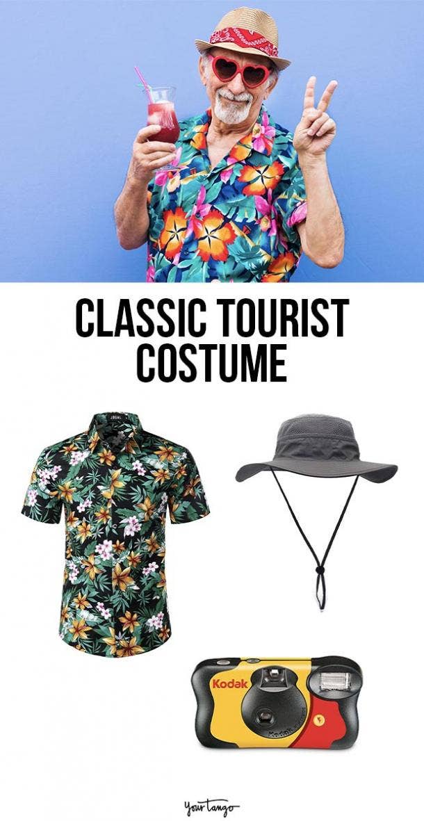 stereotypical tourist outfit