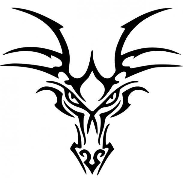 Collection Of Free Drawing Tattoos Download On - Easy Drawings Of Tribal  Dragons Transparent PNG - 900x768 - Free Download on NicePNG