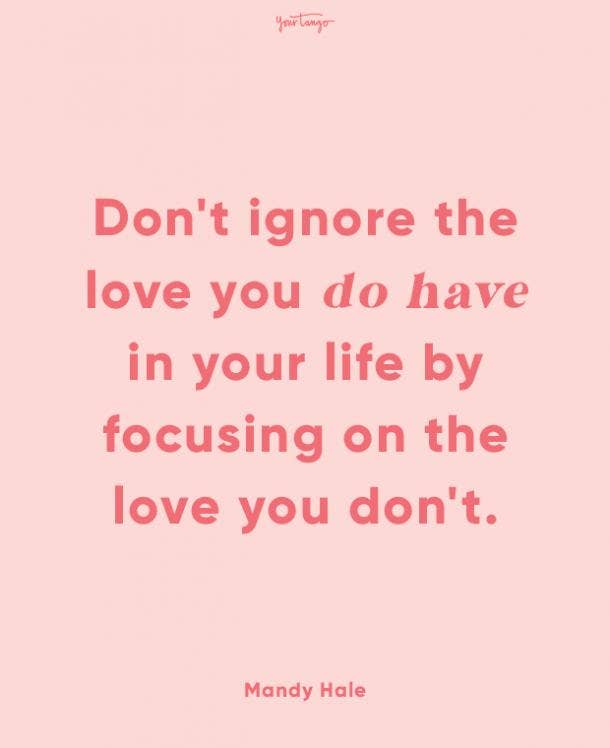 ignore love quotes and sayings
