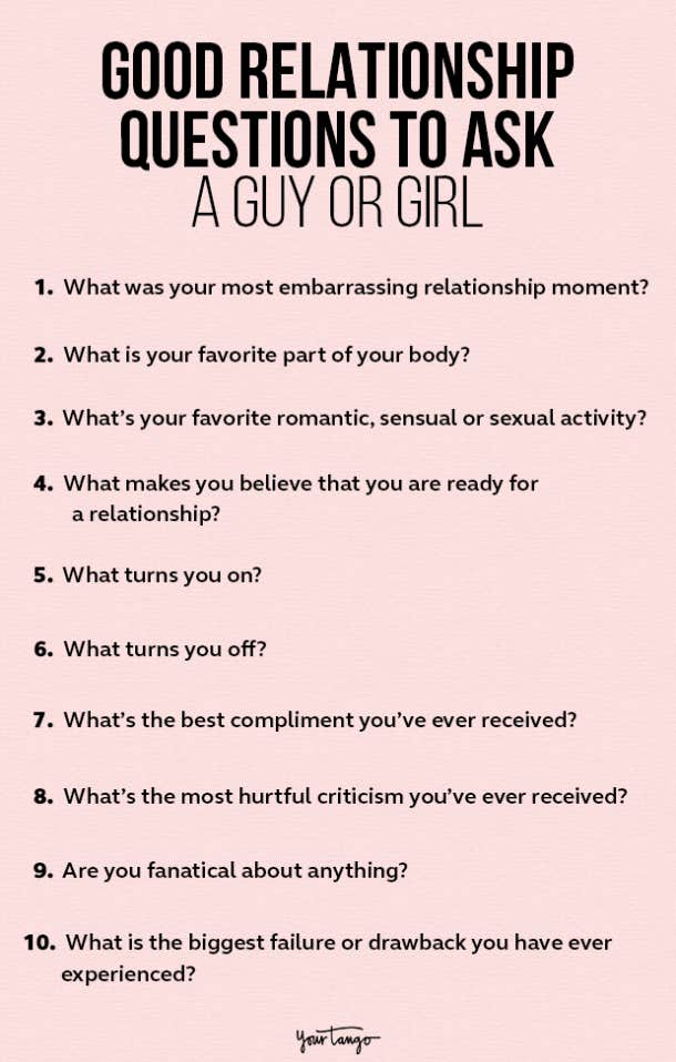 personal questions to ask a girl