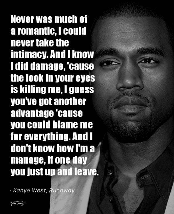 Let's talk about how Kanye's verse on true love is one of his most  introspective and rawest verses ever : r/WestSubEver