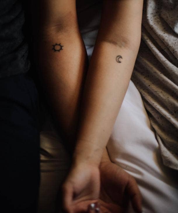 mother and daughter matching tattoos ideas