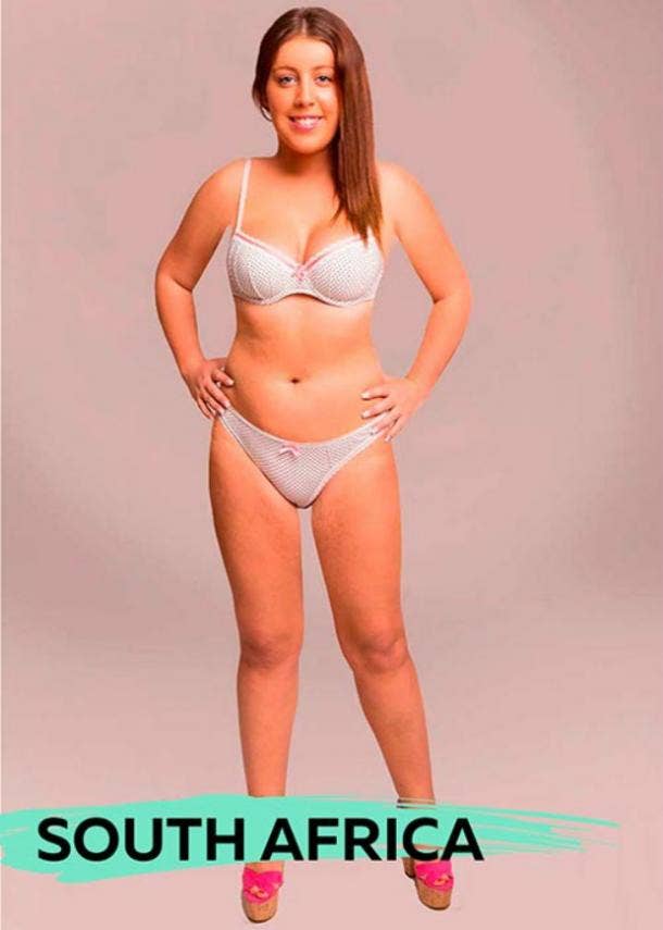 What 'Perfect' Female Body Types Look Like Around The World, By