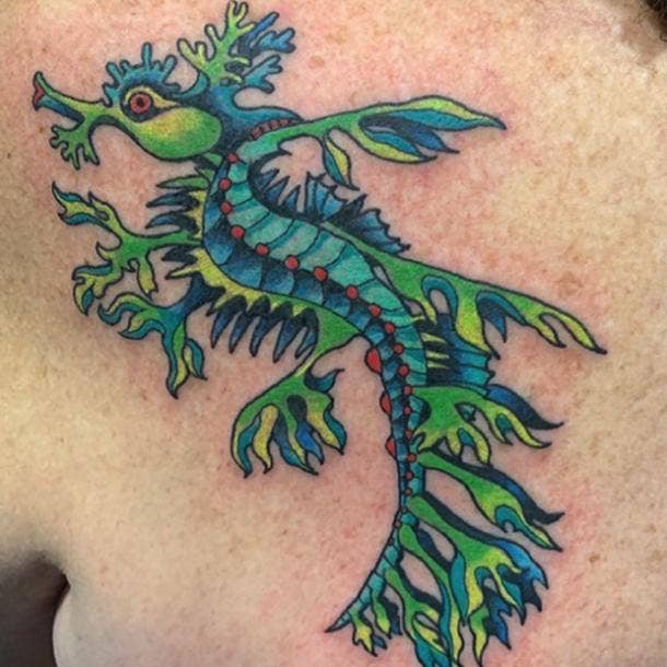 Simple Dragon Tattoo Vector Art