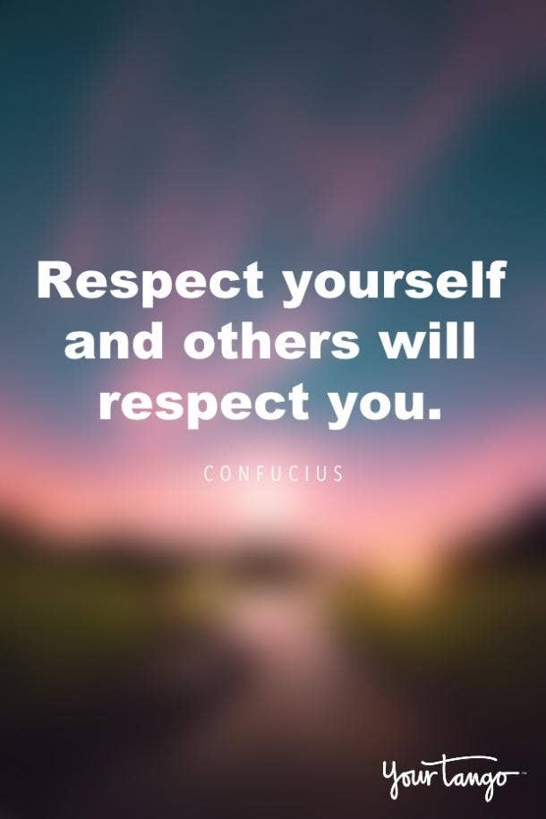 respect yourself quotes