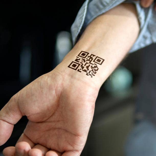 small tattoos with big meanings qr code