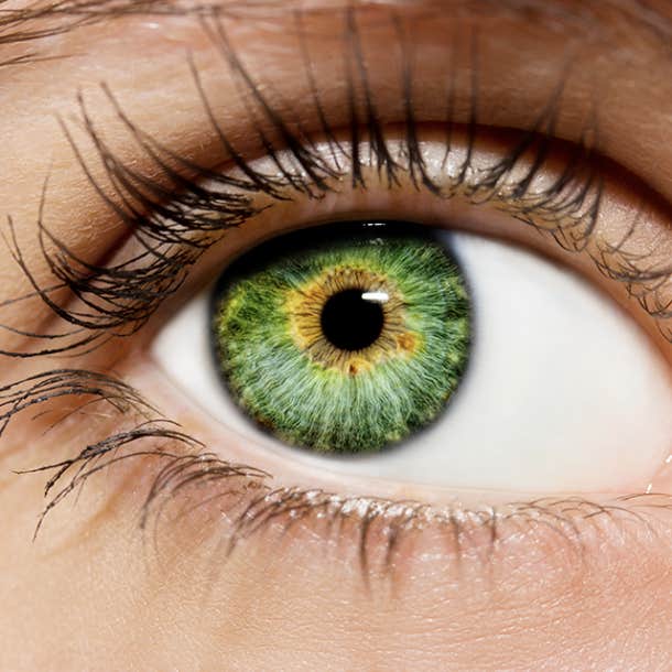 yellow green eyes