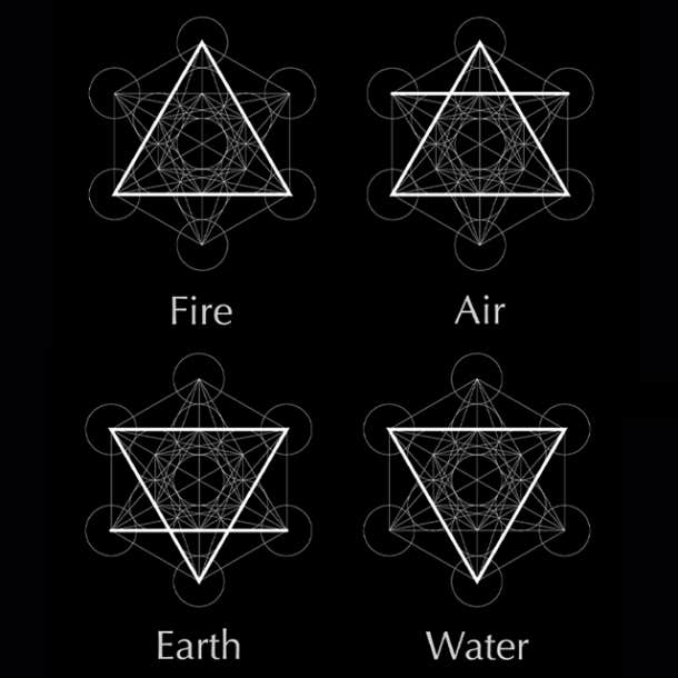 Infinite triangle with all seeing eye symbol. Spirituality, astrology and  esoteric concept. Black and wh…