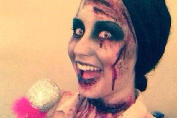 Demi Lovato zombie Halloween costume
