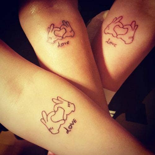 EngineerInk Tattoo  Body Piercing  Mother daughter tattoos  of Pooh  Bear and Piglet  by boehmer85        disneydisneytattoomotherdaughtermotherdaughtertattoopoohbearpoohandpigletpoohbeartattoo  disneytatts disneytat 