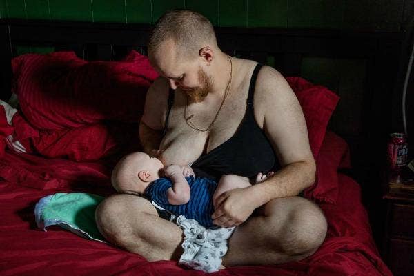 Transgender Dad Chestfeeds His Son After Giving Birth To Him Yourtango