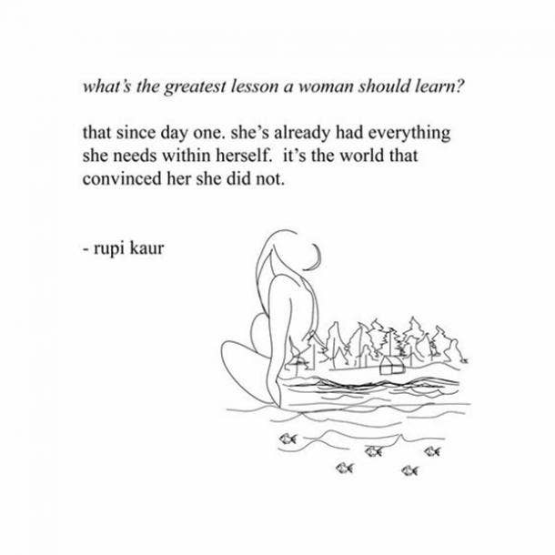 short quotes rupi kaur