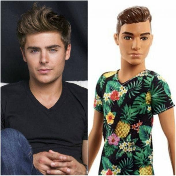 zac efron barbie