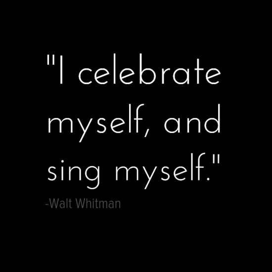 walt whitman quote about being single