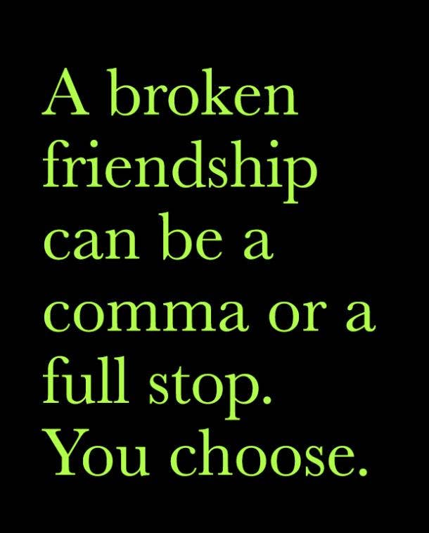 broken friendship sayings