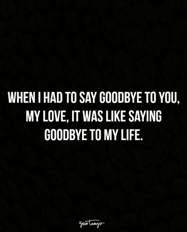 goodbye love quotes