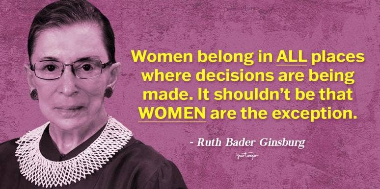 ruth bader ginsburg famous quotes