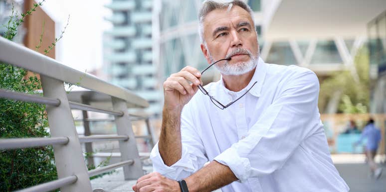 Dad thinking about his will and beneficiaries