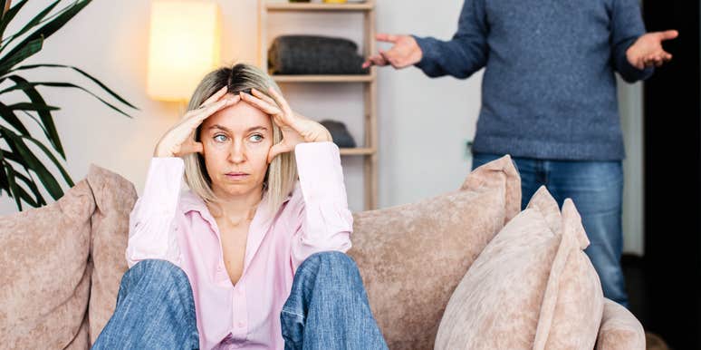 Woman realizing she has emotionally outgrown husband.