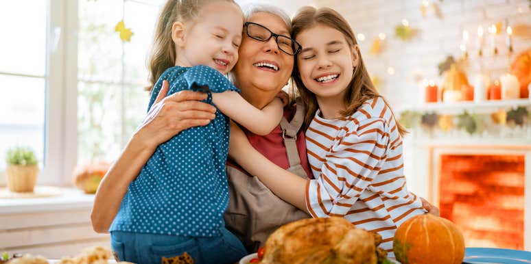 Woman who is dreading seeing her entire family has a stress-free Thanksgiving.