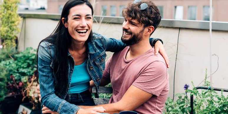 Man who is genuinely in love with woman. 