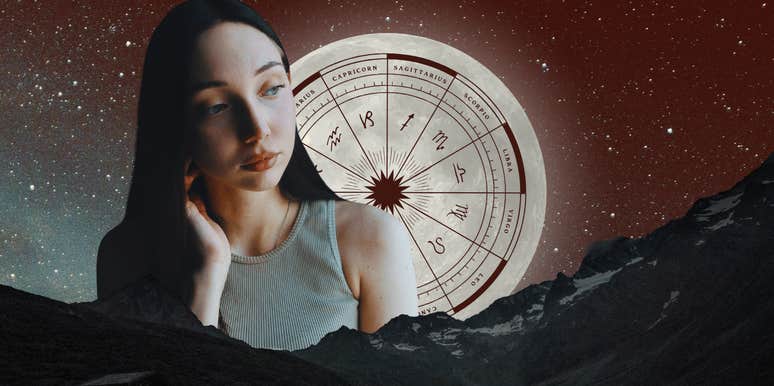 contemplative woman zodiac signs confirmation life purpose 2025