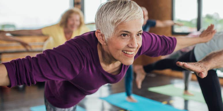 Woman masters skills to remain healthy as she ages.